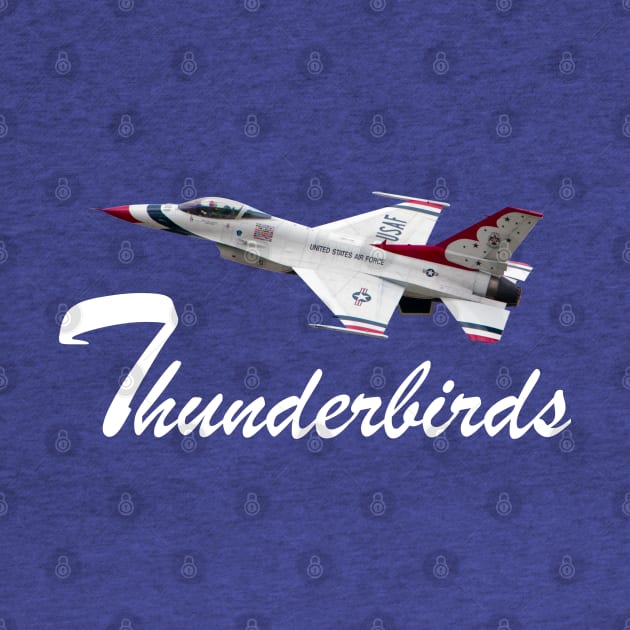 USAF Thunderbird by SteveHClark